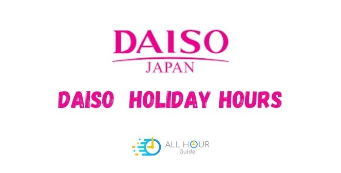 Daiso hours
