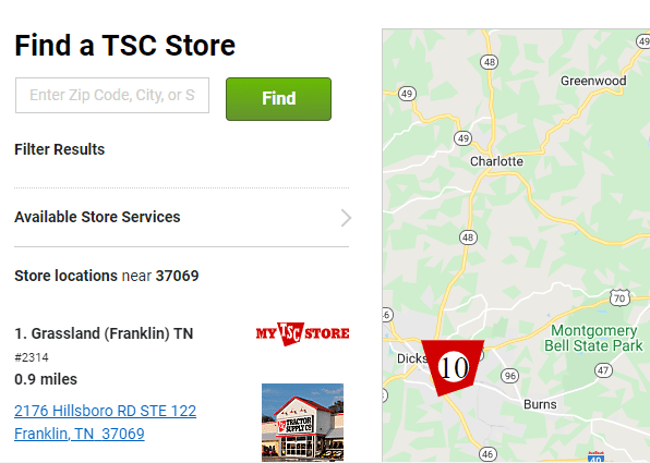 What time does Tractor Supply close